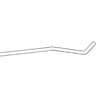 A2A Vauxhall And Opel Astra Gtc Exhaust Pipe | GSF Car Parts