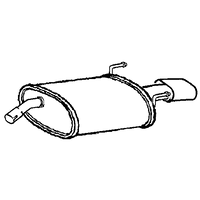 Rear Box/silencer A2a Fits: VAUXHALL INSIGNIA