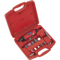 SEALEY Air Die Grinder Kit 15Pc | GSA67 | GSF Car Parts