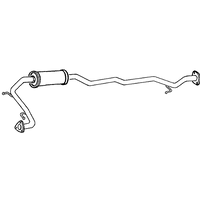 A2A Honda Jazz Middle Box/silencer | GSF Car Parts