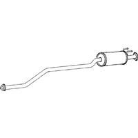 A2A Honda Civic Middle Box/silencer | GSF Car Parts