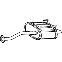 A2A Honda Civic Rear Box/silencer | GSF Car Parts