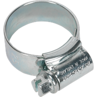 SEALEY Hi-Grip® Hose Clip Zinc Plated Ø17-25mm Pack Of 20 | HCJ0X | GSF Car Parts