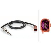 Hella Volkswagen Golf Sportsvan Exhaust Gas Temperature Sensor | 6PT014495-121 | GSF Car Parts