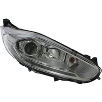 Headlamp - H7 H1 Py21w Led - Front Right Hand - Single - Chrome Inner TRUPART Fits: FORD FIESTA