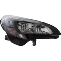 Headlamp - H7 H7 Psy24w W21/5w - Front Right Hand - Single - Chrome Inner, Black Surround TRUPART Fits: VAUXHALL CORSA