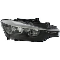 Headlamp - H7 H7 Py21w Pw24w H6w - Front Right Hand - Single - Black Inner TRUPART Fits: BMW 335