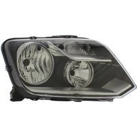 Headlamp - H7 H15 Py21w W5w - Front Right Hand - Single - Black Inner - Electric (incl. Motor) TRUPART Fits: VOLKSWAGEN AMAROK