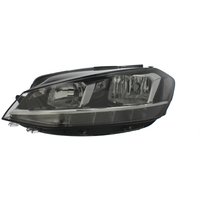 Headlamp - H7 H9 Wy21w Led - Front Left Hand - Single - Black Inner - Incl. Led Daytime Running Lamp; Electric (incl. Motor) TRUPART Fits: VOLKSWAGEN GOLF