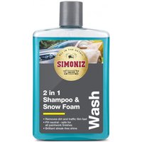 Simoniz 2 In 1 Shampoo & Snow Foam 475Ml | SAPP0170A | GSF Car Parts