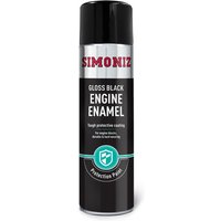 Simoniz Black Gloss Engine Enamel 500Ml | SIMVHT32D | GSF Car Parts