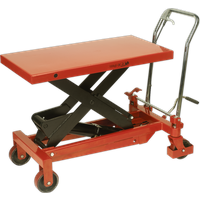 SEALEY Hydraulic Scissor Lift Platform Table 1000Kg | HPT1000 | GSF Car Parts