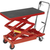 SEALEY Hydraulic Scissor Lift Platform Table 300Kg | HPT400H | GSF Car Parts