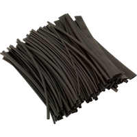 SEALEY Heat Shrink Tubing Black 200mm 100Pc | HST200B | GSF Car Parts