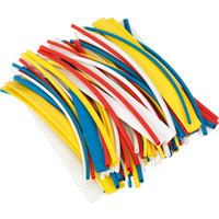 SEALEY Heat Shrink Tubing Mixed Colours 200mm 100Pc | HST200MC | GSF Car Parts
