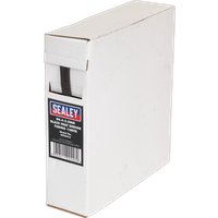 SEALEY Heat Shrink Tubing Black Ø6.4-3.2mm 12M | HST6412 | GSF Car Parts