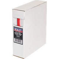 SEALEY Heat Shrink Tubing Red Ø6.4-3.2mm 12M | HST6412R | GSF Car Parts