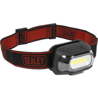 SEALEY Rechargeable Head Torch With Auto-Sensor 8W Cob Led | HT08R | GSF Car Parts