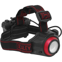 SEALEY Rechargeable Head Torch 5W Cob Led Auto-Sensor | HT111R | GSF Car Parts