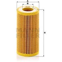MANN Ford Focus Oil Filter - Insert | HU5001Z | GSF Car Parts