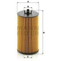 MANN Vauxhall And Opel Cascada Oil Filter - Insert | HU6019Z | GSF Car Parts