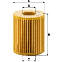 MANN Toyota Land Cruiser Oil Filter - Insert | HU7009Z | GSF Car Parts