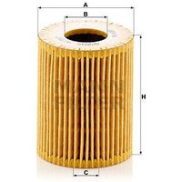 MANN Skoda Roomster Oil Filter - Insert | HU7017Z | GSF Car Parts