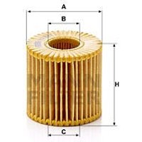 MANN Lotus Evora Oil Filter - Insert | HU7019Z | GSF Car Parts