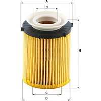 MANN Mercedes-Benz Cla Oil Filter - Insert | HU711/6Z | GSF Car Parts