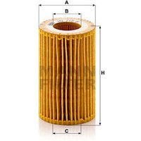 MANN Mercedes-Benz Slk Oil Filter - Insert | HU715/6X | GSF Car Parts