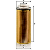 MANN BMW 5 Series Gran Turismo Oil Filter - Insert | HU720/3X | GSF Car Parts