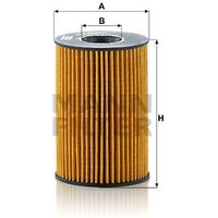 MANN Land Rover Range Rover Oil Filter - Insert | HU8007Z | GSF Car Parts