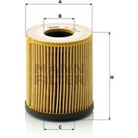 MANN Jeep Renegade Oil Filter - Insert | HU816/2X | GSF Car Parts