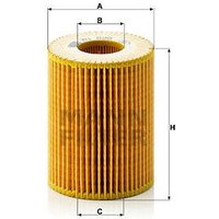 MANN Honda Civic Oil Filter - Insert | HU820X | GSF Car Parts