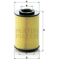 MANN Hyundai Grandeur Oil Filter - Insert | HU822/5X | GSF Car Parts