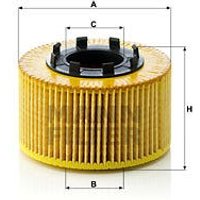 MANN Ford Mondeo Oil Filter - Insert | HU920X | GSF Car Parts