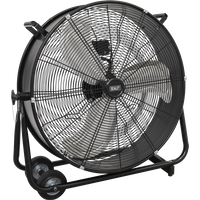 SEALEY Industrial High Velocity Drum Fan 24" 230V | HVD24 | GSF Car Parts