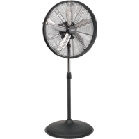 SEALEY Industrial High Velocity Oscillating Pedestal Fan 20" 230V | HVF20PO | GSF Car Parts