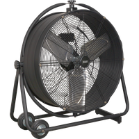 SEALEY Industrial High Velocity Orbital Drum Fan 24" 230V | HVF24S | GSF Car Parts