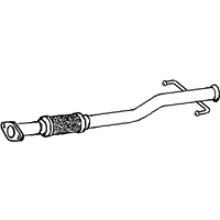 Exhaust Pipe A2a Fits: HYUNDAI GETZ