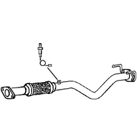 A2A Hyundai Getz Exhaust Pipe | GSF Car Parts