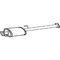 Klarius Hyundai Tucson Exhaust- Middle Box/silencer | HY185V | GSF Car Parts