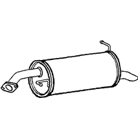 A2A Hyundai Getz Rear Box/silencer | GSF Car Parts