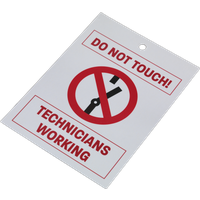 SEALEY Hybrid/electric Vehicle Keyring Warning Tag | HYBRIDTAG | GSF Car Parts