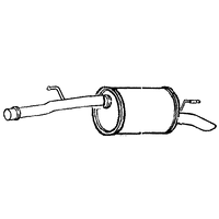 A2A Hyundai I20 Rear Box/silencer | GSF Car Parts