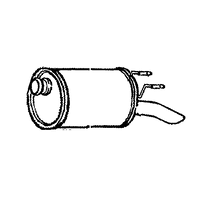 A2A Hyundai I10 Rear Box/silencer | GSF Car Parts