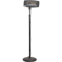 SEALEY Infrared Quartz Patio Heater 2000W/230V With Telescopic Floor Stand | IFSH2003 | GSF Car Parts