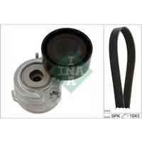 V Belt Kit INA Fits: OPEL ASTRA