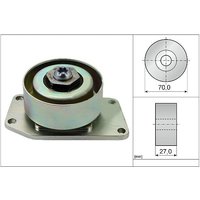 Ina Citroen Berlingo Multispace Ribbed Auxillary Drive Belt Tensioner | 531030610 | GSF Car Parts