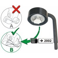 Ina Land Rover Range Rover Ribbed Auxillary Drive Belt Tensioner | 531079010 | GSF Car Parts